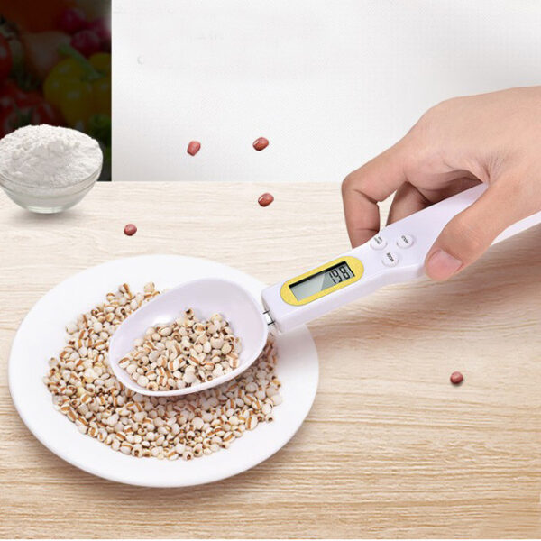 Digital Kitchen Measuring Spoon – Electronic Spoon Scale for Accurate Measurements, Mini Kitchen Scale for Baking and Cooking Supplies